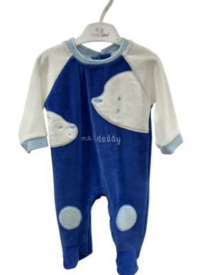 WAXOX ENSEMBLE bébé: Bleu et blanc, référence : 0811221621