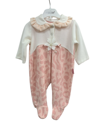 WAXOX bébé : rose & blanc léopard, référence: 0911221129