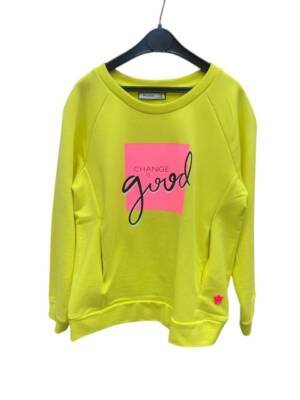 WAXOX Pull stylé  « CHANGE IS GOOD » Référence : 3001231232