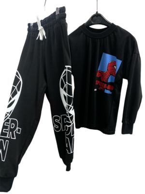 Ensemble pyjama Spiderman noir, référence 0102231438