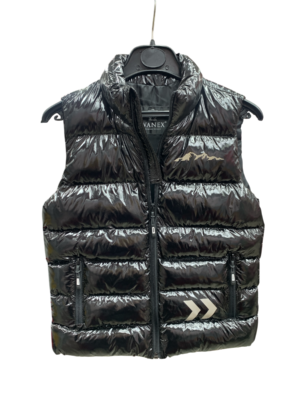 WAXOX Gilet enfant: Noir simple vernis, référence: 2611221750