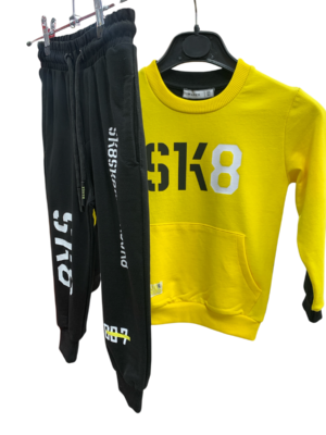 Gilet enfant WAXOX SK28 : Jaune, Noir, Blanc référence : 221122A29