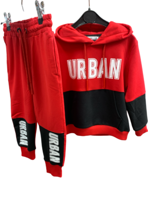 WAXOX ENSEMBLE :Rouge & noir urbain, référence: 2611221515