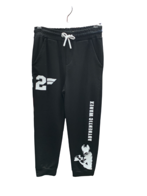 Pantalon enfant WAXOX : noir & blanc, référence : 2711221928