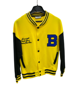 Veste enfant WAXOX Americaine : jaune & noir, référence 2201231422