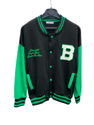Veste enfant WAXOX Americaine : Vert & Noir, référence 2201231422